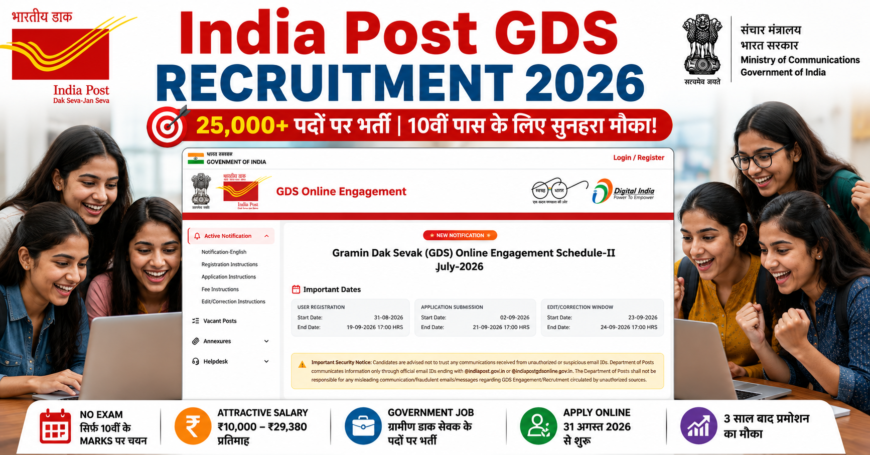India Post GDS Recruitment 2026